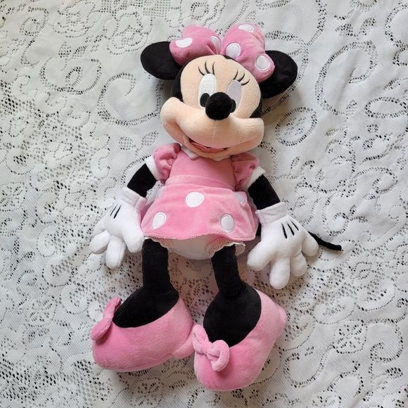 Disney Minnie Mouse Plush Toy 18" - Picture 9 of 15